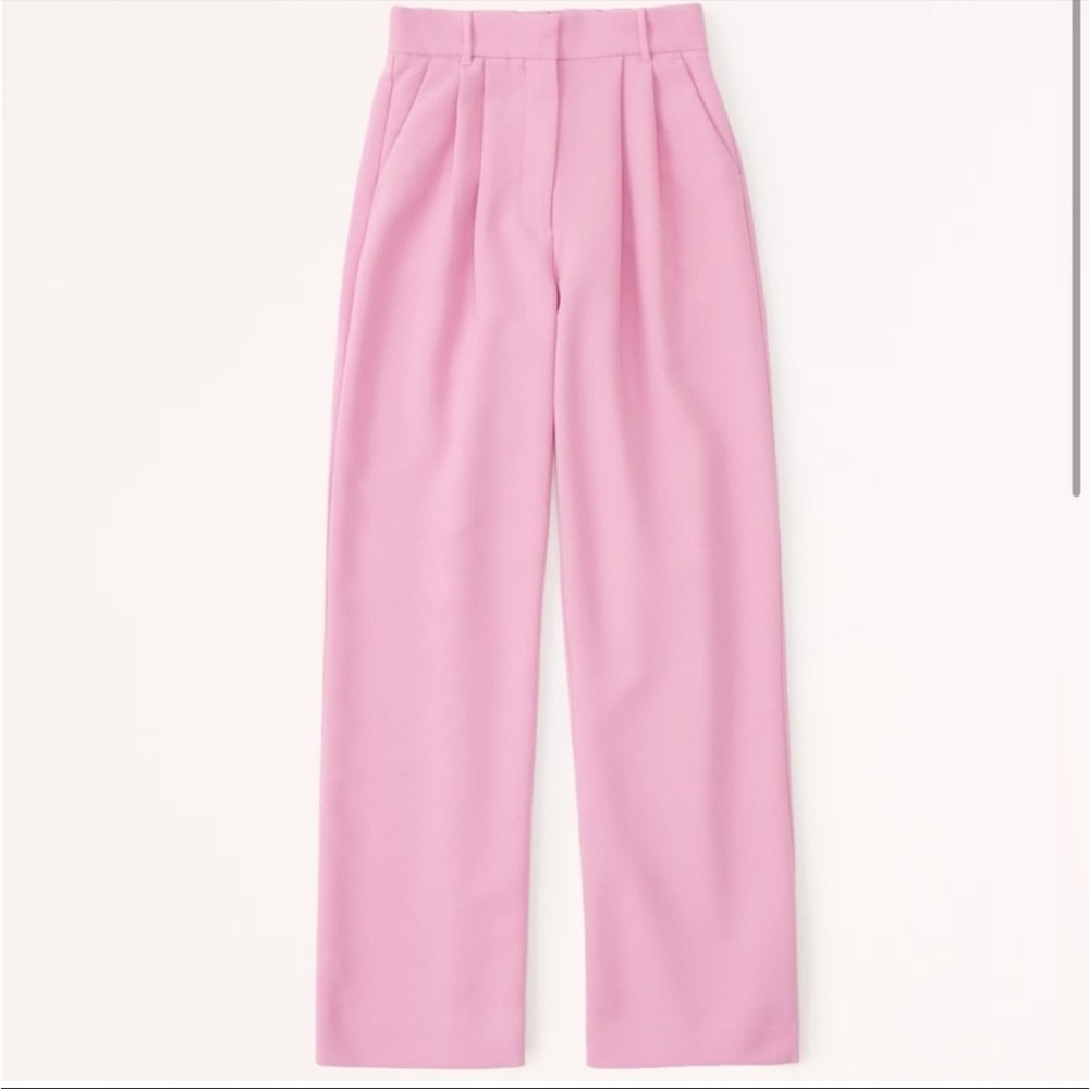 Abercrombie Pink Curve Love Sloane Pant